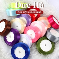[CHEAP WHOLESALE] Combo of 20 rolls of plain satin silk ribbon 2cm 4cm x 22m to make handmade flower