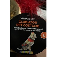 Gladiator Pet Costume(L)Labrador,Boxer,German Shepherd