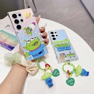 New Hologram Case S25Ultra S25Plus S25 Alien Toystory Buzz Woody Space CutePretty With Chain Samsung