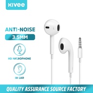 KIVEE headset Earphone gaming musik in ear 3.5mm headset