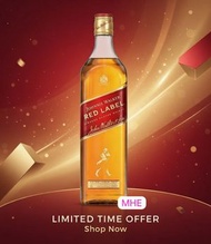 Johnnie Walker Red Label Whisky 1000ml 蘇格蘭 紅牌威士忌 酒精度40% 尊尼獲加 紅牌