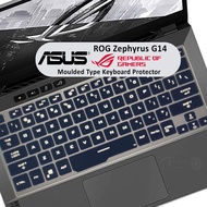 Keyboard Protector for ASUS ROG Zephyrus G14 Gaming Laptop 2021 2020 2019 GA401 GA401IH GA401IU GA40