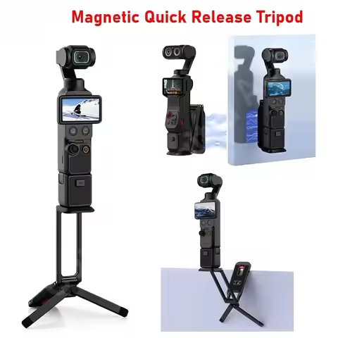 Magnetic Mantis Expansion Mount for Insta360 Luna Ultra 1/4" Screw for DJI Pocket 4P/4/3 Camera Quic