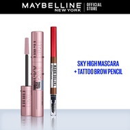 Maybellline Sky High Mascara+Tattoo Brow Natural Brown