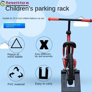 BEBETTFORM Bike Storage Rack, Display Stand Floor Stand Scooter Parking Frame, Cycling Accessories H