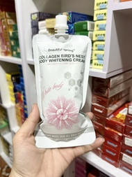 Kem Ủ Trắng BEAUTIFUL SPRING Tinh Chất Collagen Yến Làm Trắng An Toàn Hiệu Quả 300g