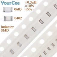 100pcs SMD Inductor Inductance 0402 0603 22nH 27 33 39 47 56 68 82 100 120 150 180 NH 1uH 1.5 2.2 4.
