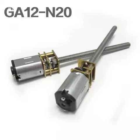 GA12-N20 M4*55 Micro Reduction Gear Motor 3V 12V DC Motors Longer Threaded Electric Motor