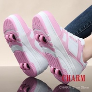 【Original quality】heelys shoes student version High-looking winter Heelys shoes for girls and childr