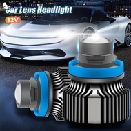 QUENNA 1Pc 12V H7 H11 H8 H9 9006 HB4 Car Lens Headlight Led Fog Light Bulb LED Fog Lamp White Yellow