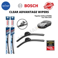Genuine Bosch Clear Advantage U Hook Wiper Set for Toyota Celica (T230)(Year 1992-2006)(BCA26"/BCA16")
