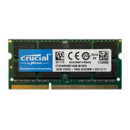 Crucial 16gb ddr3l 1600 1866 Single laptop memory sodimm ram pc3l 1.35v 12800 14900