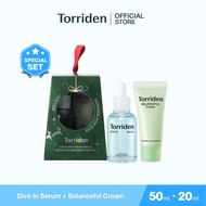 (Holiday Set) Torriden Dive In Serum (50ml) + Balanceful Cica Cream (20ml) - ทอร์ริเดน เซตบำรุงผิว