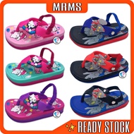 【MRMS】Baby‘s Unisex Cartoon Kitty Superman Casual Boy Girl Sandal Slipper / Kasut Selipar Budak Bayi