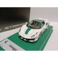 AutoStratos 1 43 Ferrari Sports Car Model Ferrari 488 Pista Spider White Green