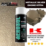 [ KAWASAKI ENGINE METALLIC SILVER K17114 ] AIKKA Aerosol Spray 2K DIY Paint /Cat 2K/Motor Paint Touc
