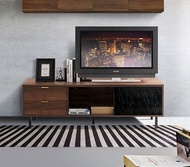 Koncept Furniture ไซด์บอร์ด รุ่น Tavern สีไม้เข้ม (160x45x51 ซม.)