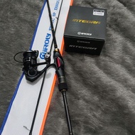 COMBO SET IROLY UL (ULTRA LIGHT) REEL IROLY INTEGRA & JORAN IROLY EXOTIC TYPE O alat pancing - Zumar