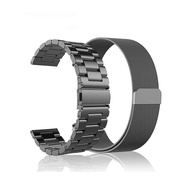 Suitable for vivo watch2 Strap Smart iQOO vivo watch watch 3m Lannis Magnetic Metal Bracelet 46mm Women's High-End New Style Three Steel Bands Dedicated Men's Sports Accessories