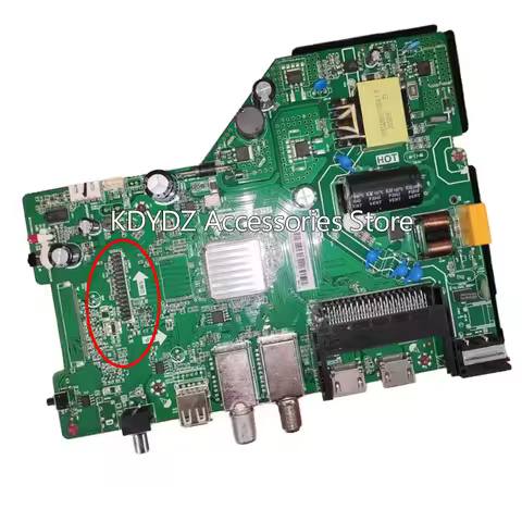 Free shipping! For LCD Display three-in-one TV Motherboard TP.MS3663T.PB757 65--84v 300ma