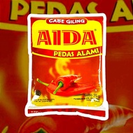 COD Aida Cabe Giling 1Kg Aida Bubuk Cabe Pedas Bubuk Cabe Kasar Bubuk Cabe Halus Bubuk Cabe Pedas