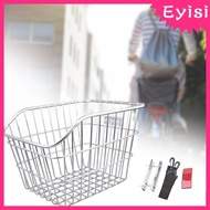 [Eyisi] Bike Rear Basket Basket for Child Folding Bikes Outdoor Biking