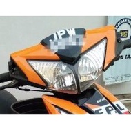 Honda Dash110 Sticker Tinted Lampu Depan Siap Potong