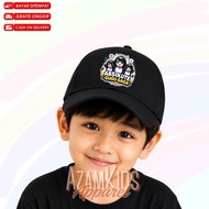 Cute Gugu Gaga Penguin Kids Bucket Hat Free Name Absolute Gugu Gaga Kids Baseball Cap/