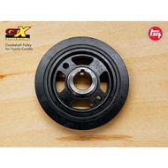 BRANDNEW GTX Crankshaft Pulley For Toyota Corolla 4AF 4AFE 4AFHE 5AF 5AFE (13470-15070)