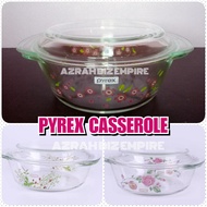 HOT PYREX CASSEROLE COVERED DISH / MANGKUK KACA PYREX / PYREX BUFFET /TRAY KACA