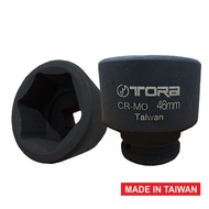 MATA TORA Black Socket Bit 46 MM 3/4 DR 6 PT - Impact Socket - TAIWAN