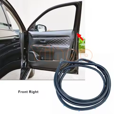 Door Opening Outer Weatherstrip Rubber Sealing for Mitsubishi Outlander PHEV 2013-2019 5725A241 5725