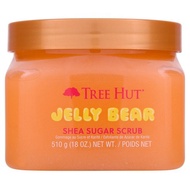 Tree Hut Tree Hut Shea Sugar Body Scrub Jelly Bear Scent 510g High Capacity Exfoliating Moisturizing