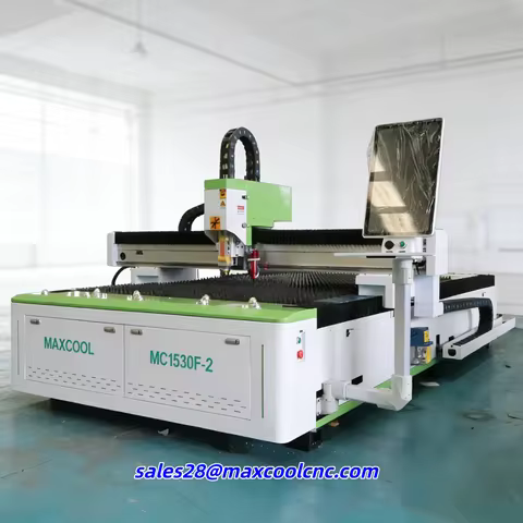 Plazma do Ciecie Metalu 1.5kw 2kw 3kw 6kw 12kw Fiber Laser Cutting Machine MC3015F-2 Laser Potente f