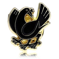 【Direct From Japan】Don Flyee Yatagarasu Japanese Mythology Pin Badge Butterfly Clutch Alloy C0058