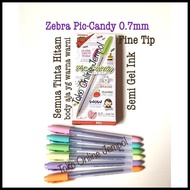0.7 Zebra Piccandy Pen Semi Gel Ink Pen Piccolo Pen 0.7 Atk0891Zb