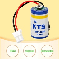 2024 Genuine Original KTS ER14250 Battery 3.6V Delta programmed DVP-32EH 40EH 80EH series PLC lithiu