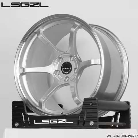 LSGZL Custom 1-Piece Forged Silver Alloy Rim Concave Design 5x114.3 5x130 5x120 16-24 Inch Wheels