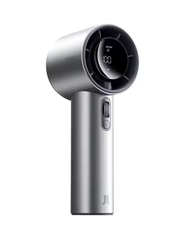 NEW JISULIFE Pro1S Turbo Handheld Fan 5000mAh 1-100 Speed 18W USB-C Display 30H Battery Portable Tra