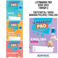 Pelangi: Lembaran PBD KSSR 2025 Tahun 2 BM/ English/ Matematik/ Sains