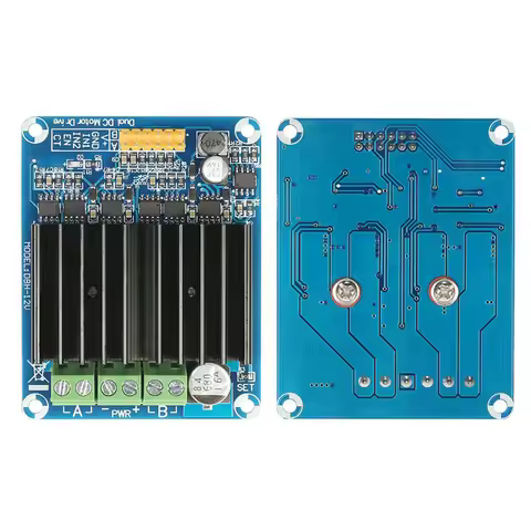Dual Channel DC 5V-12V Motor Speed Reversible Controller Driver H Bridge Motor Driver Module Bread B