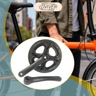 [Loviver] 152mm 42Tooth Folding Bike Crankset, Bicycle Accessories, Professional Performance Repair 