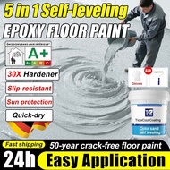 【TicioCizz】 5 in 1 epoxy flake coating epoxy floor paint cat lantai epoksi epoxy floor coating tile 