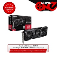 Asrock AMD Radeon RX 7600 Challenger Pro 8GB OC GDDR6 Graphics Card
