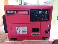 Genset solar silent diesel 5000 watt. Matrix MT6800S