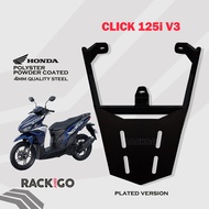 Honda Click 125 v3 Top Box Bracket - No Grab and Stay Grab (SG) Bracket Edition - Click125i Bracket 