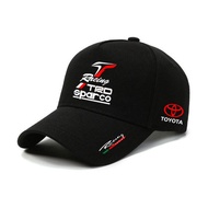 🌼 2026 Toyota GR racing cap TOYOTA printed outdoor baseball cap mens sports car peaked cap adjustabl