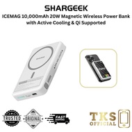 Shargeek ICEMAG 10,000mAh 20W Magnetic Wireless Power Bank with Active Cooling & Q i Supported