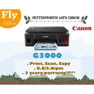 Canon PIXMA G3000 Refillable Ink Tank Printer with Original Ink Bottles
