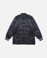 Clot x fragment black silk jacket 黑絲綢 edc Nike juice polo 唐裝